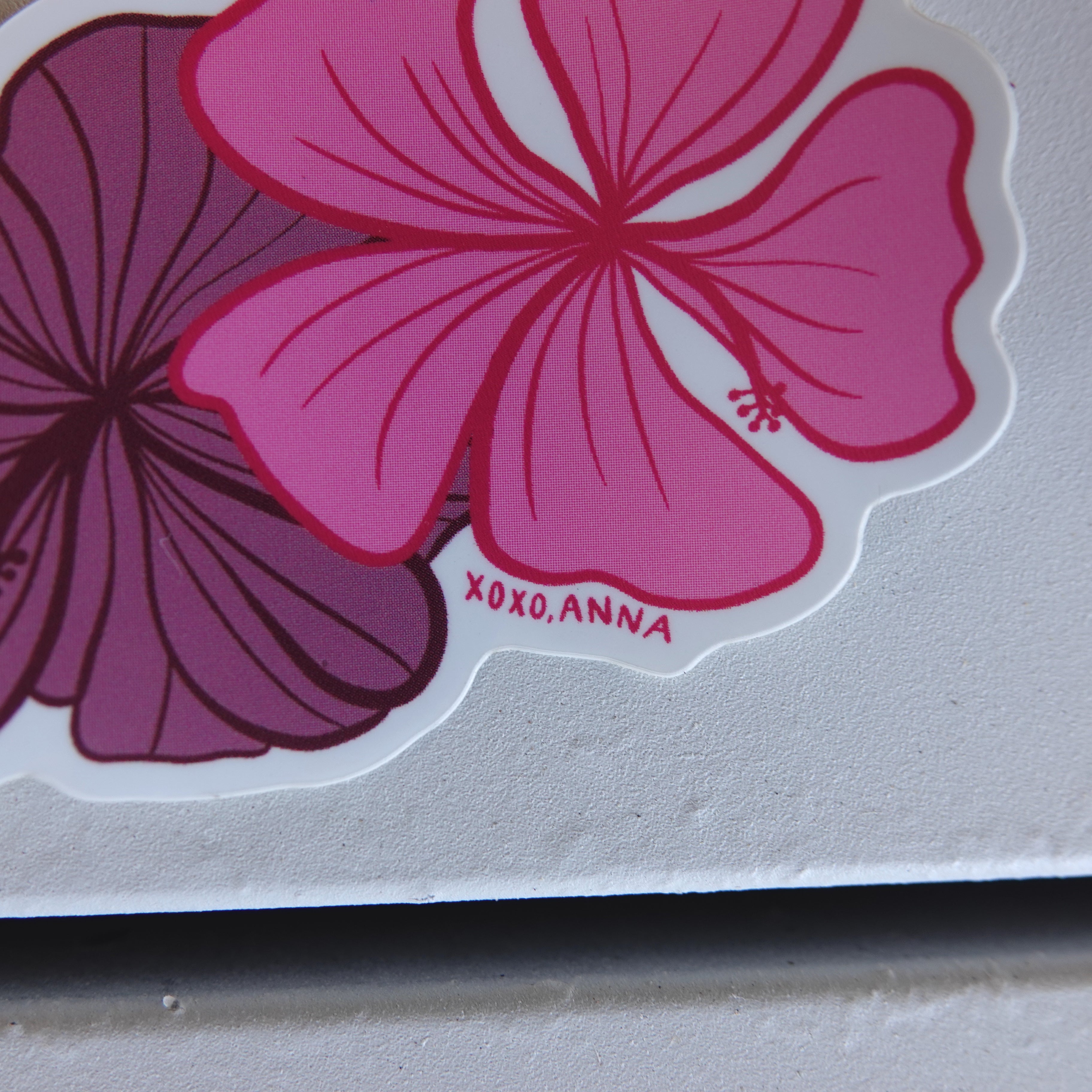 Hibiscus Sticker